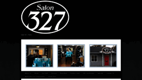 What Salon327.com website looked like in 2020 (4 years ago)