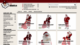 What Santasuits.eu website looked like in 2020 (5 years ago)