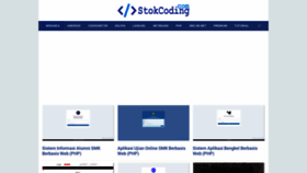 What Stokcoding.com website looked like in 2020 (4 years ago)