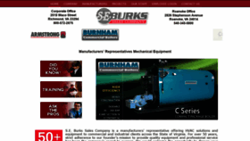 What Seburks.com website looked like in 2020 (4 years ago)
