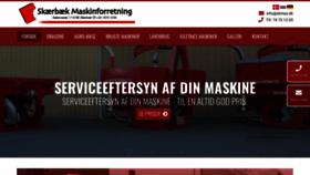 What Skmas.dk website looked like in 2020 (4 years ago)