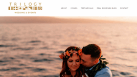What Sailtrilogyweddings.com website looked like in 2020 (4 years ago)