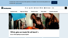 What Socialstyrelsen.se website looked like in 2020 (4 years ago)