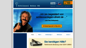 What Schliessanlagen-direkt.de website looked like in 2020 (4 years ago)