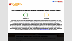 What Senioren-ratgeber.de website looked like in 2020 (4 years ago)
