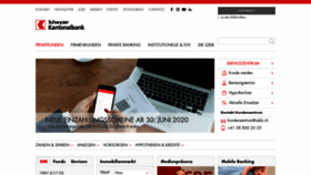 What Szkb.ch website looked like in 2020 (4 years ago)