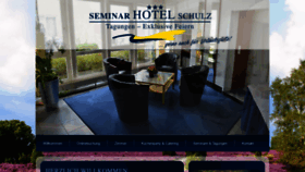 What Seminarhotel-schulz.de website looked like in 2020 (4 years ago)