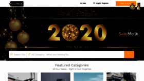 What Saleme.lk website looked like in 2020 (4 years ago)