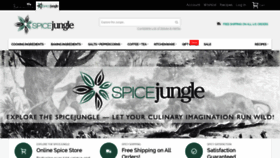 What Spicejungle.com website looked like in 2020 (5 years ago)