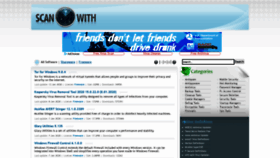 What Scanwith.com website looked like in 2020 (4 years ago)