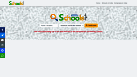 What Schools.org.in website looked like in 2020 (4 years ago)