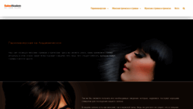 What Salon-akadem.info website looked like in 2020 (4 years ago)