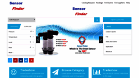 What Sensor-finder.com website looked like in 2020 (4 years ago)