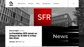 What Sfr.com website looked like in 2020 (4 years ago)