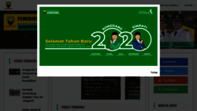 What Sumedangkab.go.id website looked like in 2020 (4 years ago)