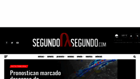 What Segundoasegundo.com website looked like in 2020 (4 years ago)