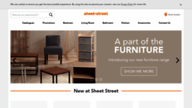 What Sheetstreet.com website looked like in 2020 (4 years ago)
