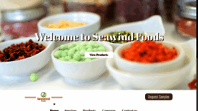 What Seawindfoods.com website looked like in 2020 (4 years ago)