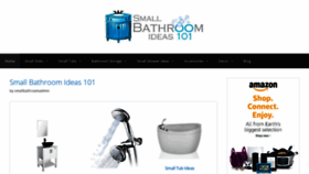 What Smallbathroomideas101.com website looked like in 2020 (4 years ago)