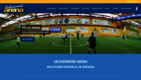 What Sachsenwerkarena.de website looked like in 2020 (4 years ago)