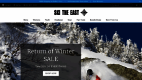 What Skitheeast.net website looked like in 2020 (4 years ago)