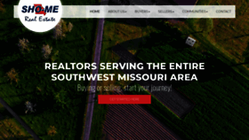 What Sho-merealestate.com website looked like in 2020 (4 years ago)