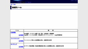 What Sim.okawa-denshi.jp website looked like in 2020 (4 years ago)