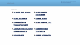 What Silber4you.de website looked like in 2020 (4 years ago)