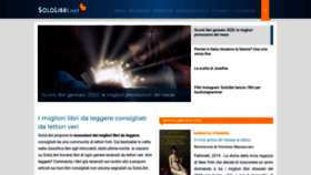 What Sololibri.net website looked like in 2020 (4 years ago)