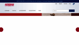 What Shop.americantourister.com website looked like in 2020 (4 years ago)