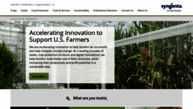 What Syngenta-us.com website looked like in 2020 (4 years ago)