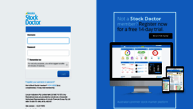 What Stockdoctor.com.au website looked like in 2020 (4 years ago)