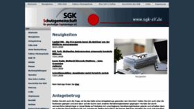 What Sgk-ev.de website looked like in 2020 (4 years ago)