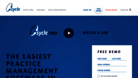 What Sycle.net website looked like in 2020 (4 years ago)