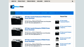 What Software-printer.com website looked like in 2020 (5 years ago)