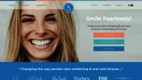 What Smilebrilliant.com website looked like in 2020 (4 years ago)