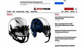What Sporttechie.com website looked like in 2020 (4 years ago)