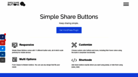 What Simplesharebuttons.com website looked like in 2020 (4 years ago)