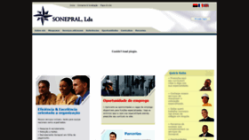 What Sonepral.com website looked like in 2020 (4 years ago)