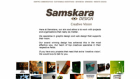 What Samskara-design.com website looked like in 2020 (4 years ago)