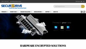 What Securedrive.com.au website looked like in 2020 (4 years ago)
