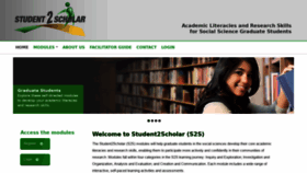 What Student2scholar.ca website looked like in 2020 (4 years ago)