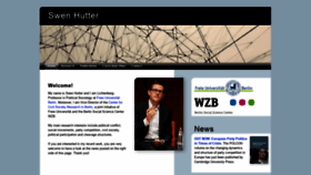 What Swen-hutter.eu website looked like in 2020 (4 years ago)