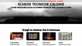 What Schede-tecniche.it website looked like in 2020 (4 years ago)