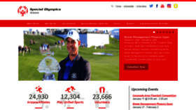 What Specialolympicsarizona.org website looked like in 2020 (4 years ago)