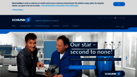 What Schunk.com website looked like in 2020 (4 years ago)