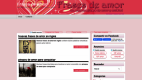 What Solofrasesdeamor.com website looked like in 2020 (4 years ago)