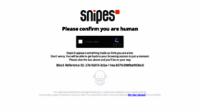 What Snipesusa.com website looked like in 2020 (4 years ago)