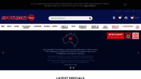 What Spotlightstores.com website looked like in 2020 (4 years ago)