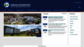 What Sbe.giresun.edu.tr website looked like in 2020 (4 years ago)